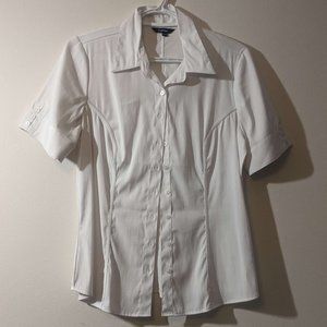 Reitmans White Button Down Blouse